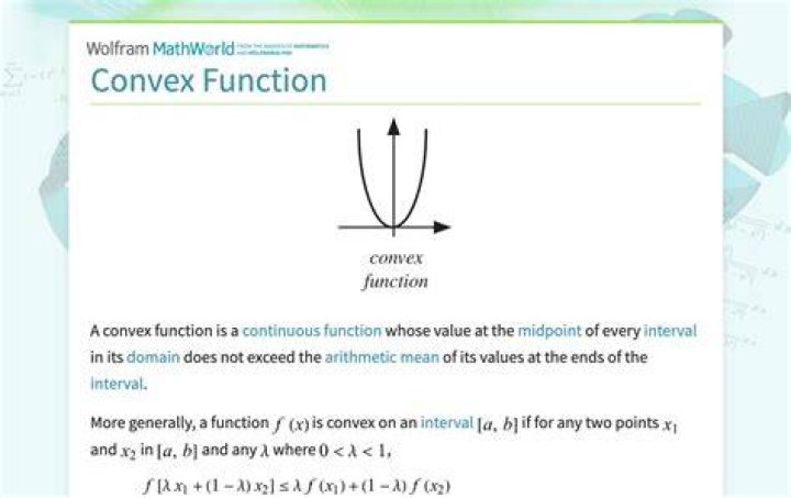 convex function