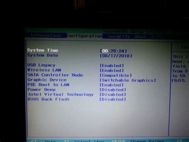 Correct BIOS setting to install Windows 7?