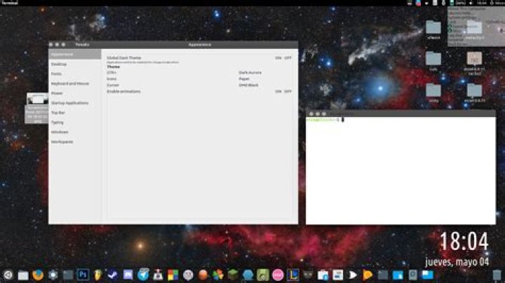 corrupted gtk screenshot