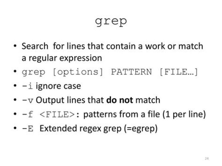 Count pattern instances using grep