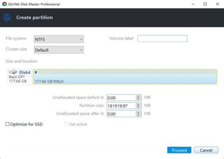 Create partition for Windows 7 [duplicate]
