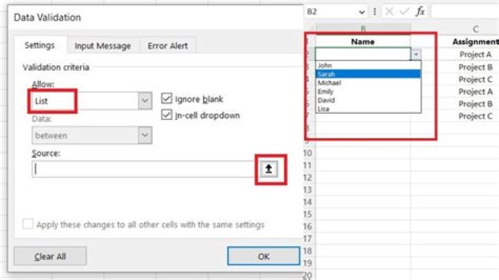 Creating a drop-down list that skips blank reference cells