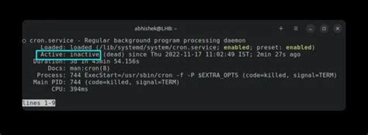 Cron service won't start in 16.04