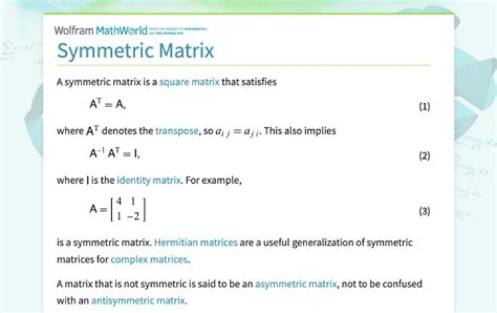 Decompose a real symmetric matrix
