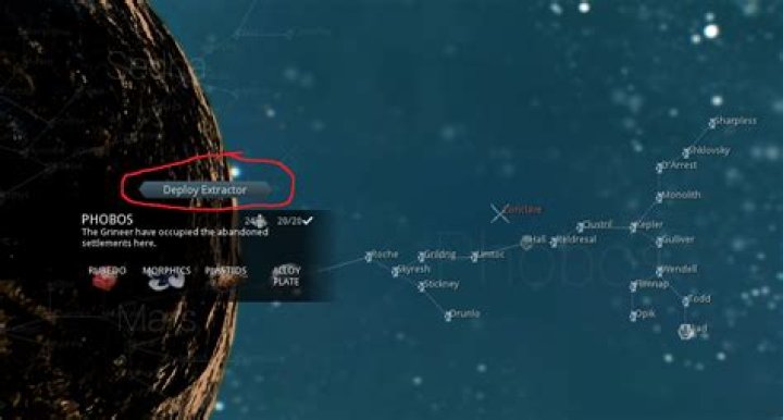 Deploy Extractor on star map