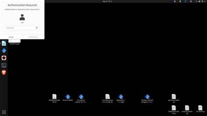 Dialog box does not accept input, stays on-top and hides everything under it. Ubuntu 20.04