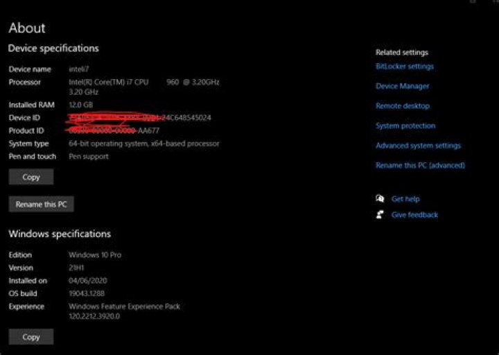 Did windows 10 drop support for first-generation Intel Core i7-920, i7-960 processors?