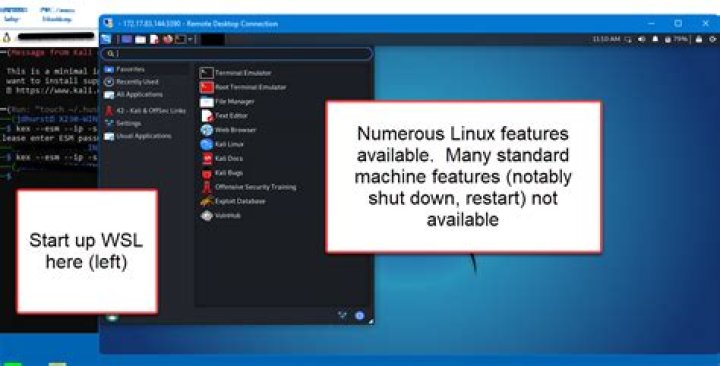 Difference between WSL with GUI and Hyper-V Virtual Machine