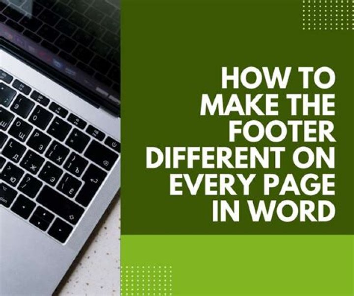 Different Footer on different pages