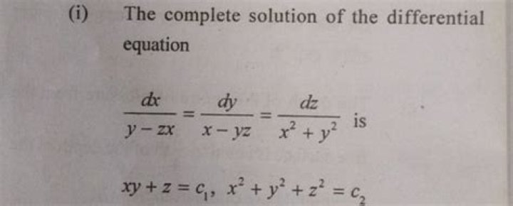 Differential equation; Find the complete solution [closed]