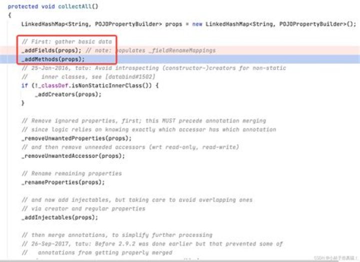 Direct self-reference leading to cycle exception