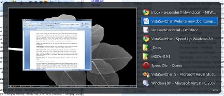 Disable preview thumbnails during Alt+Tab switching in Windows Vista / 7 [duplicate]
