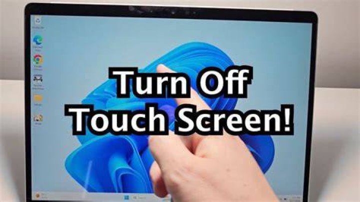 Disabling touch screen only temporarily [duplicate]