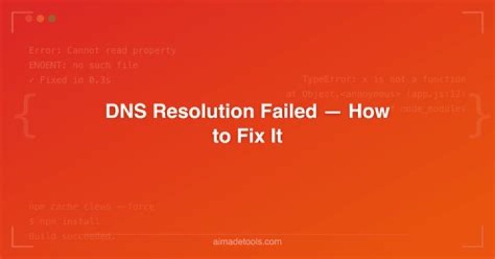 DNS resolution failed for every tracker