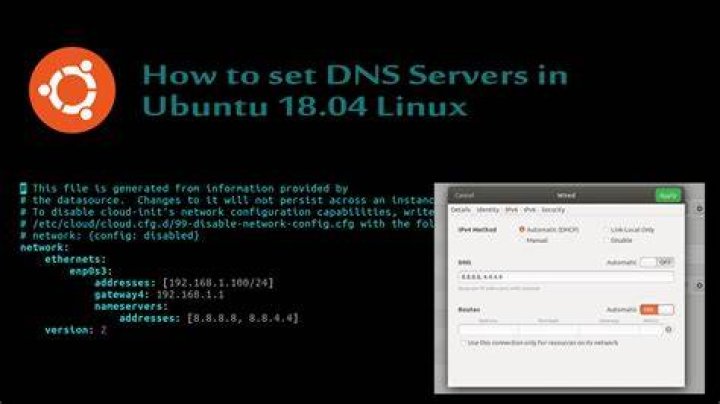 DNS settings in Ubuntu