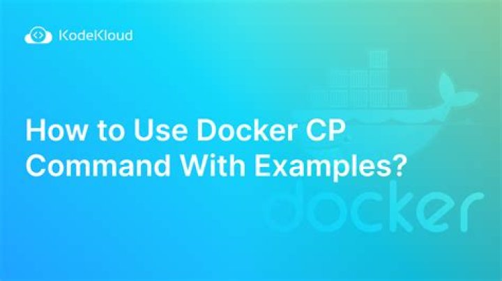 Docker cp error: Path not specified