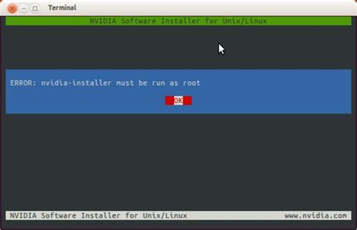 driver run as root