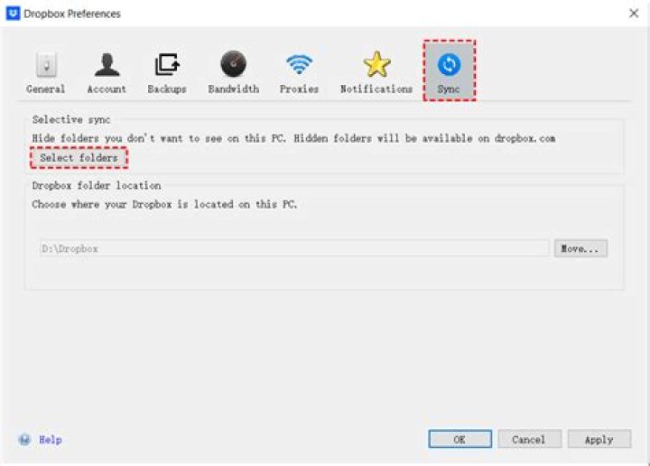 DropBox: How to Fix Stuck Sync?
