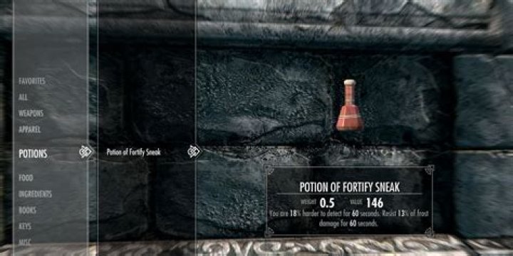 Effect of Potion of Fortify Enchanting on Enchantment Strength