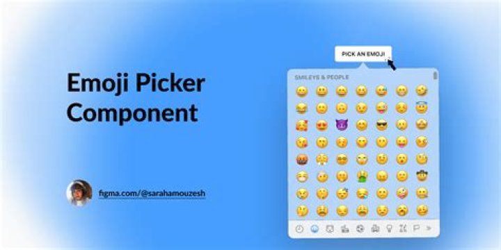 Emoji picker with the unwanted emoji removed