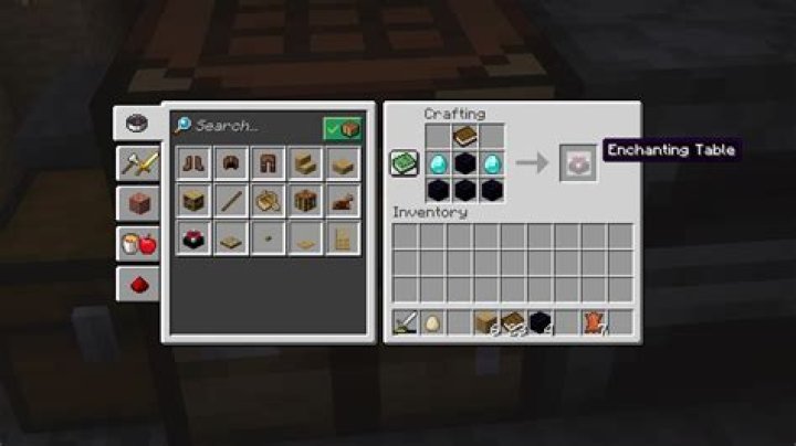 Enchantment Table Recipe