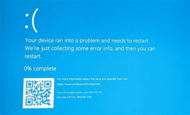 error screen shot