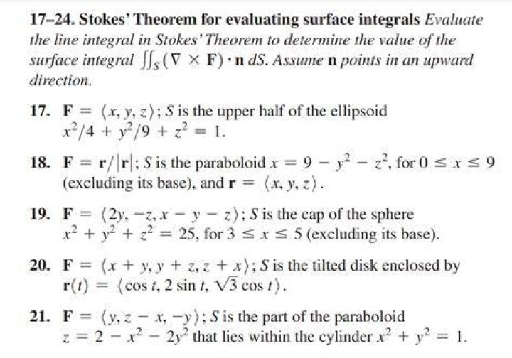 Evaluating Surface Integral Using Stokes' Theorem