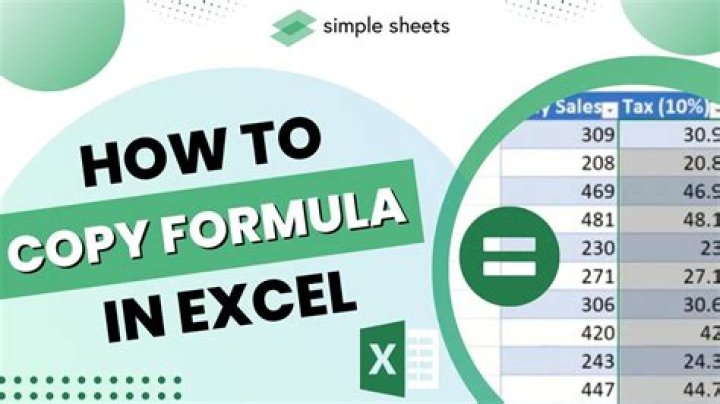 Excel final formula