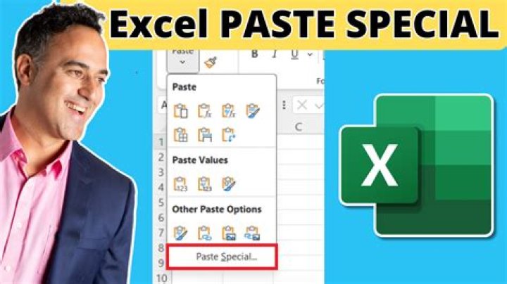 excel paste example