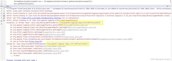 Exception in thread 