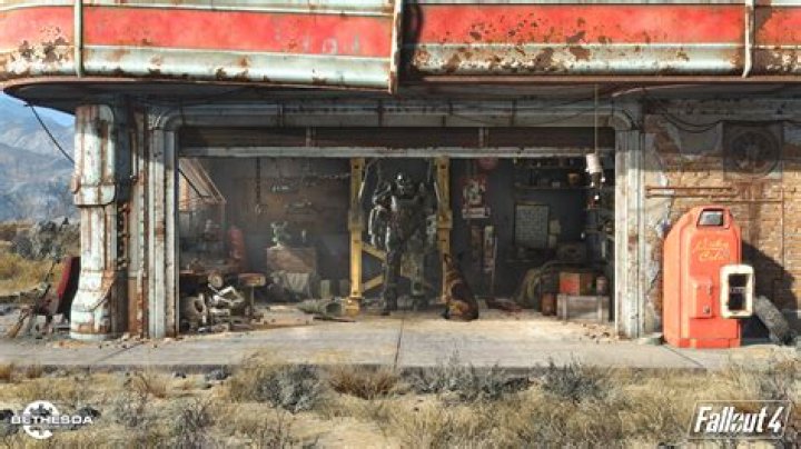 Fallout 4 screenshot of the Workshops tab showing the exclamation point.