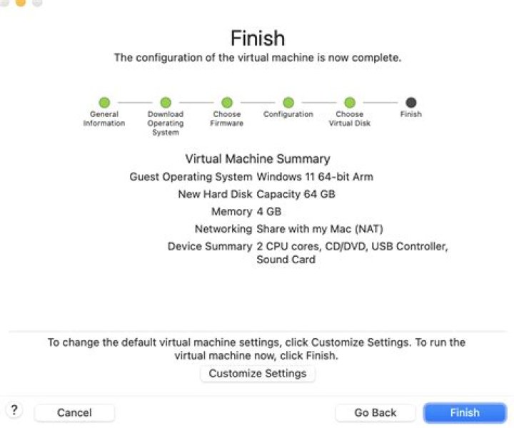 Final Edited VM Configuration