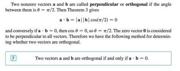 Find a vector non-orthogonal to a given set