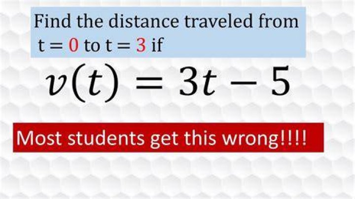 Find distance as function of time.