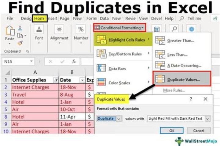 Find duplicates in two different tabs [duplicate]