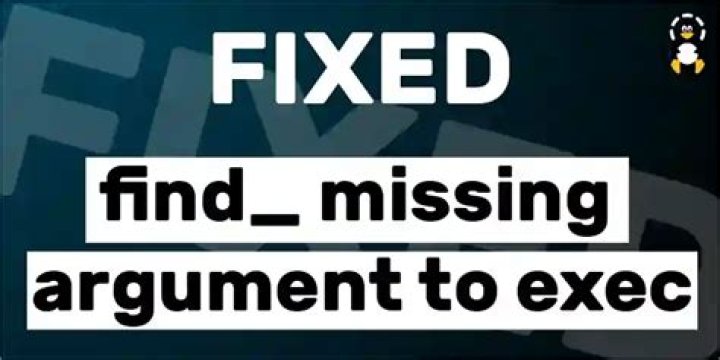 find: missing argument to `-exec' when using + form of find