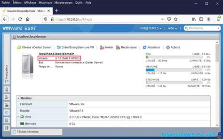 Find the IP address of a VMware ESXi host