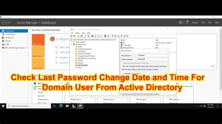 finding exact date/time when a user changed his password last time