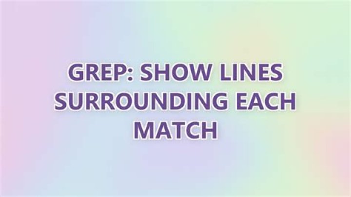 finding surrounding lines with grep