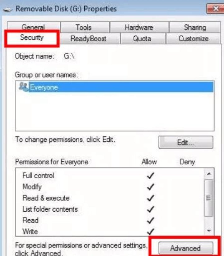 First full backup on USB: Permission denied