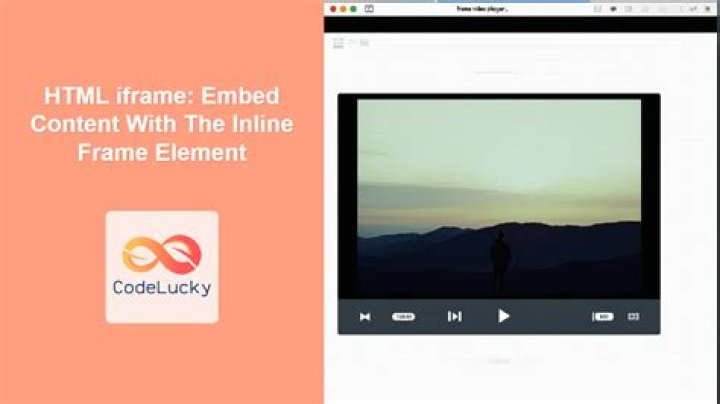 flash embed content replaced with i information icon