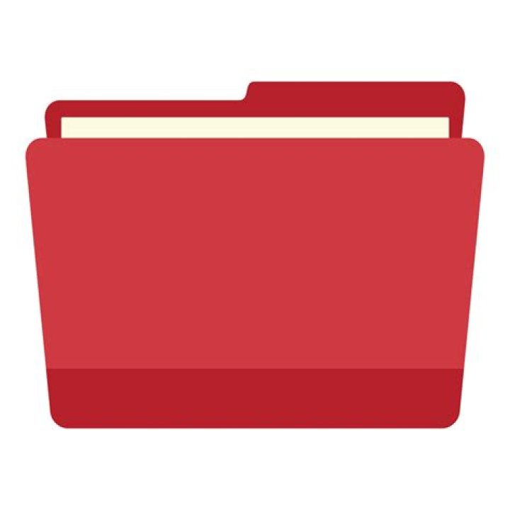 Folder with a red icon