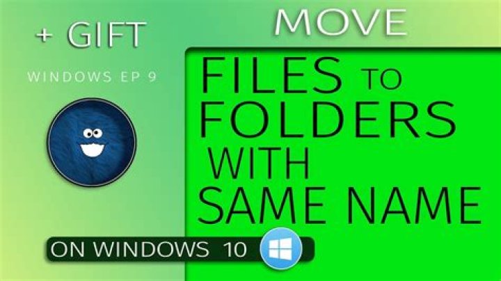 folders with same name