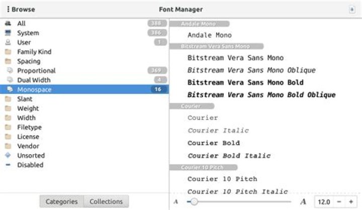Font viewer for font collectors?