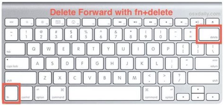 Forward delete using Apple keyboard