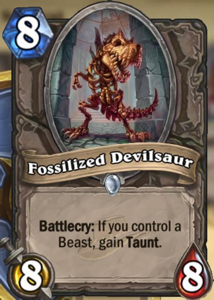 Fossilized Devilsaur