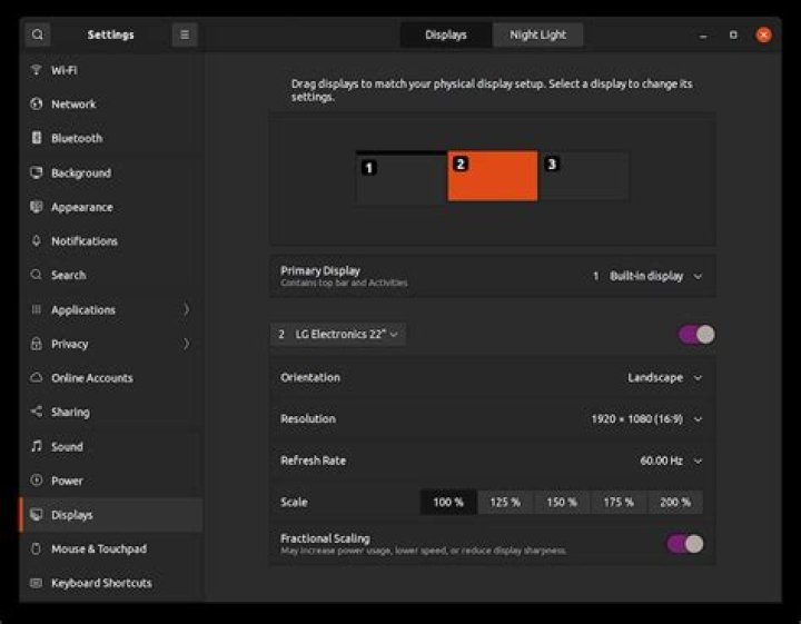 Fractional Scaling does not work properly ubuntu 20.04