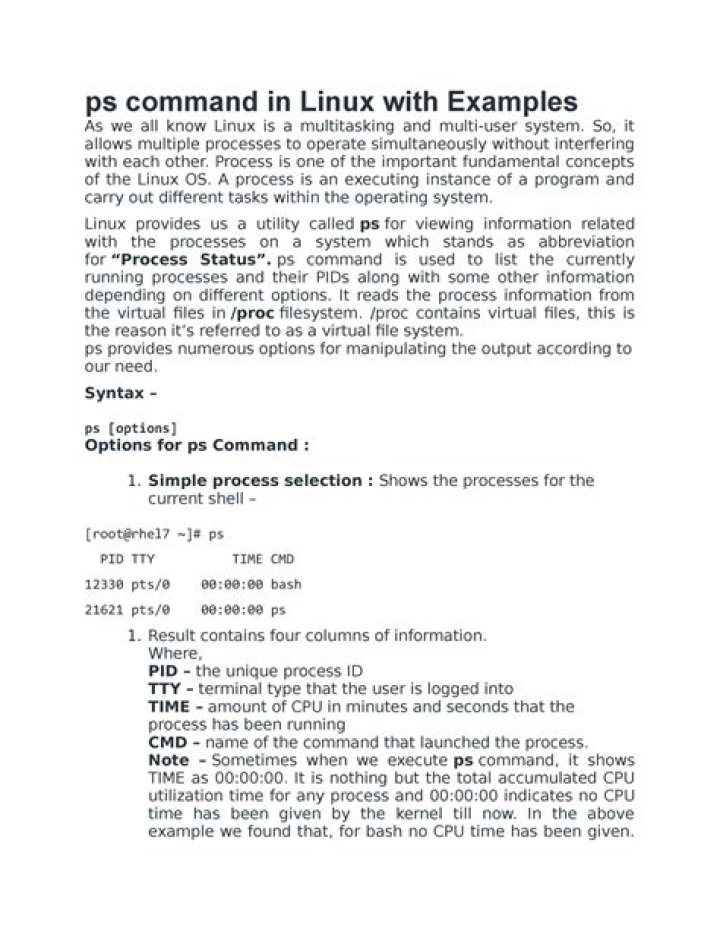 Full command text with unix ps