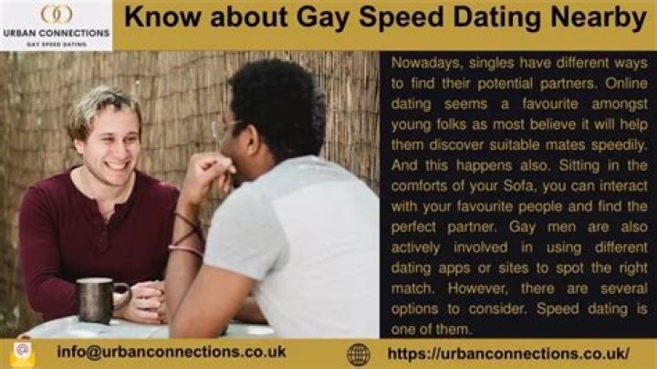 Gay Speed Dating Problem