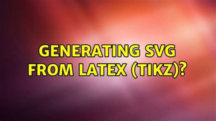 Generating SVG from LaTeX (tikz)?